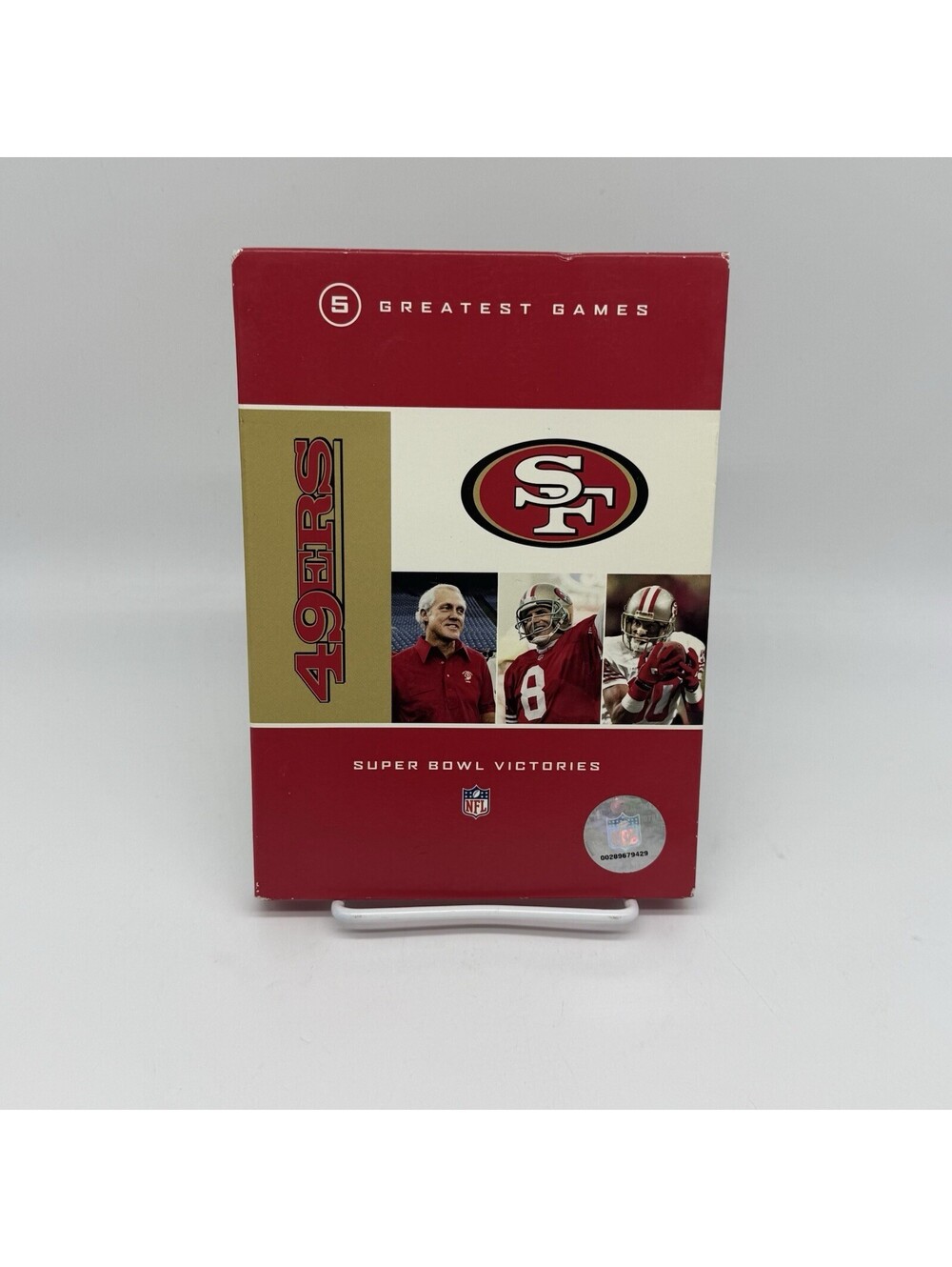 NFL San Francisco 49ers 5 Greatest Games Super Bowl Victories SF 5-DVD Set